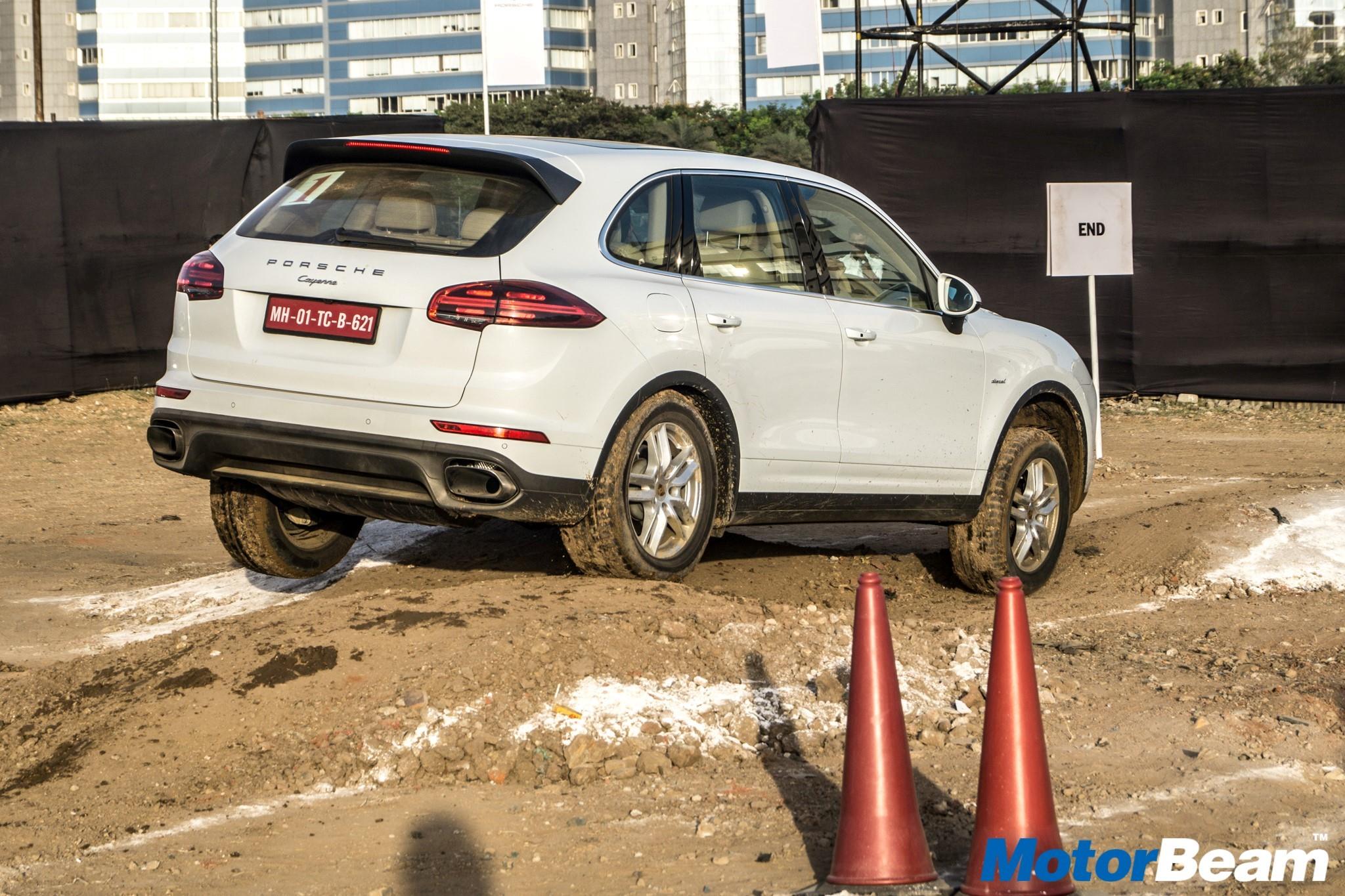Porsche Cayenne Off-Roading