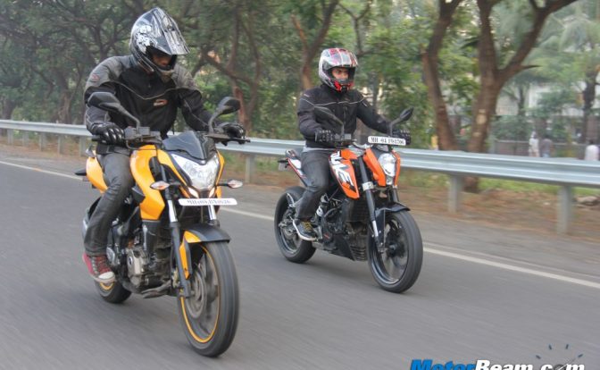 Pulsar 200 vs Duke 200 Shootout