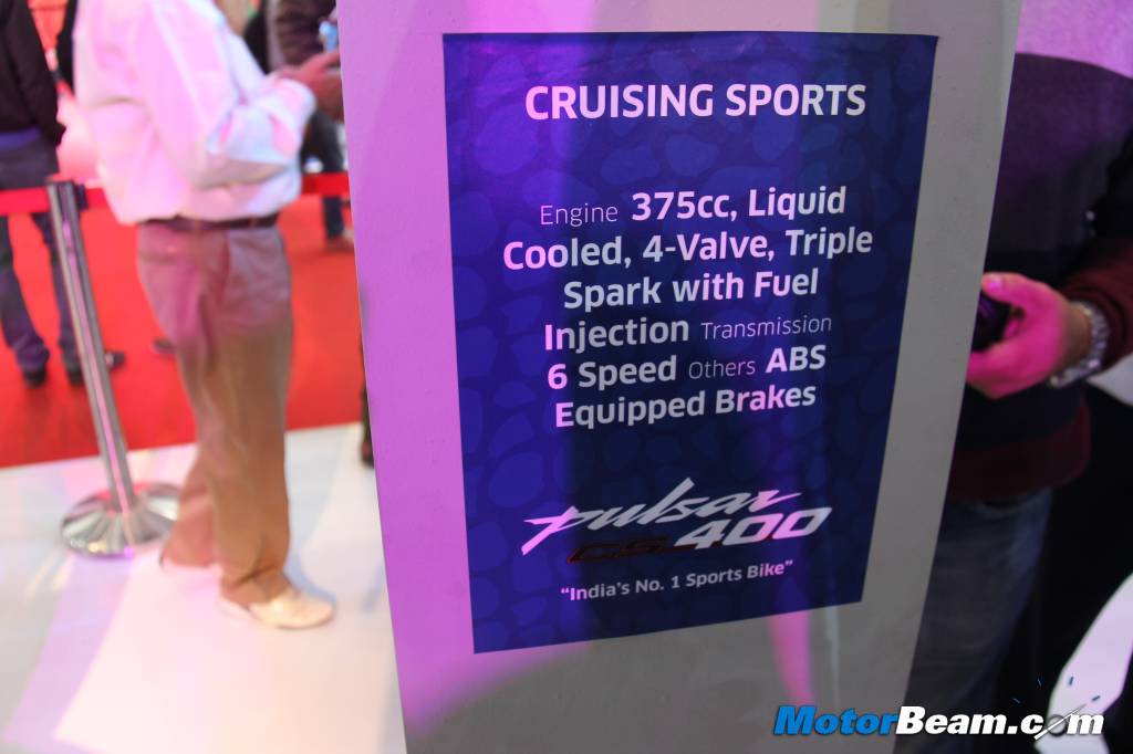 Pulsar CS400 Specs