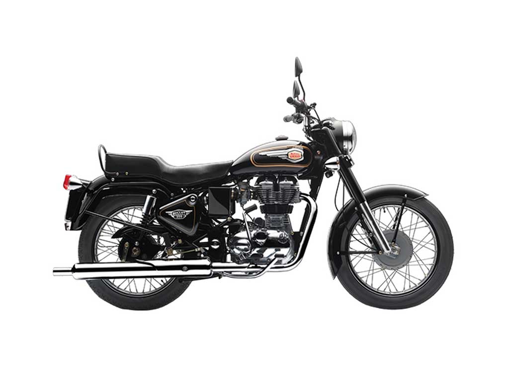 Royal Enfiled Bullet 350 Black