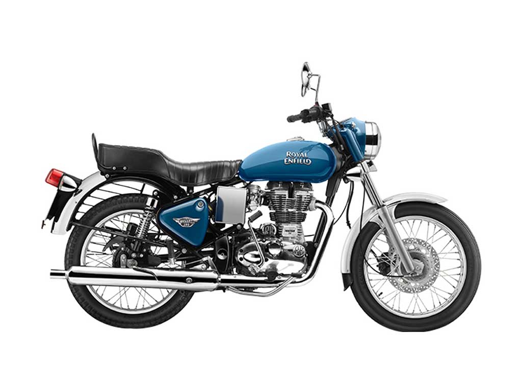 Royal Enfiled Bullet 350 Blue