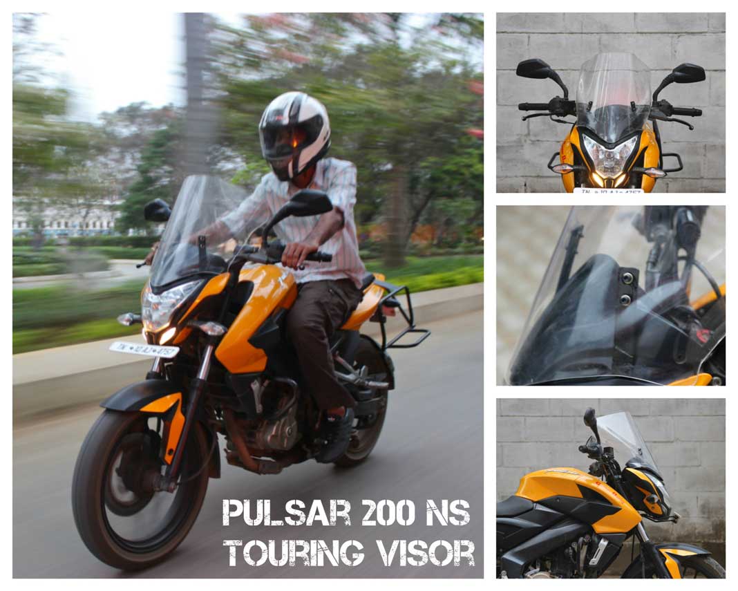 RTM Design Pulsar 200 NS Touring Visor