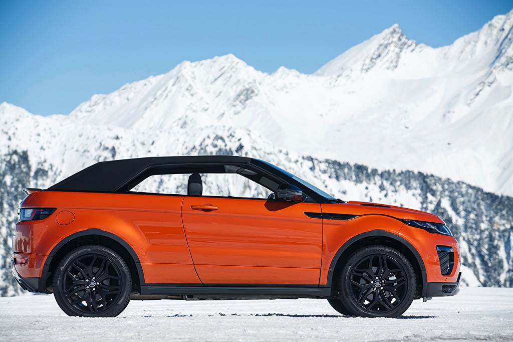 Range Rover Evoque Convertible Side