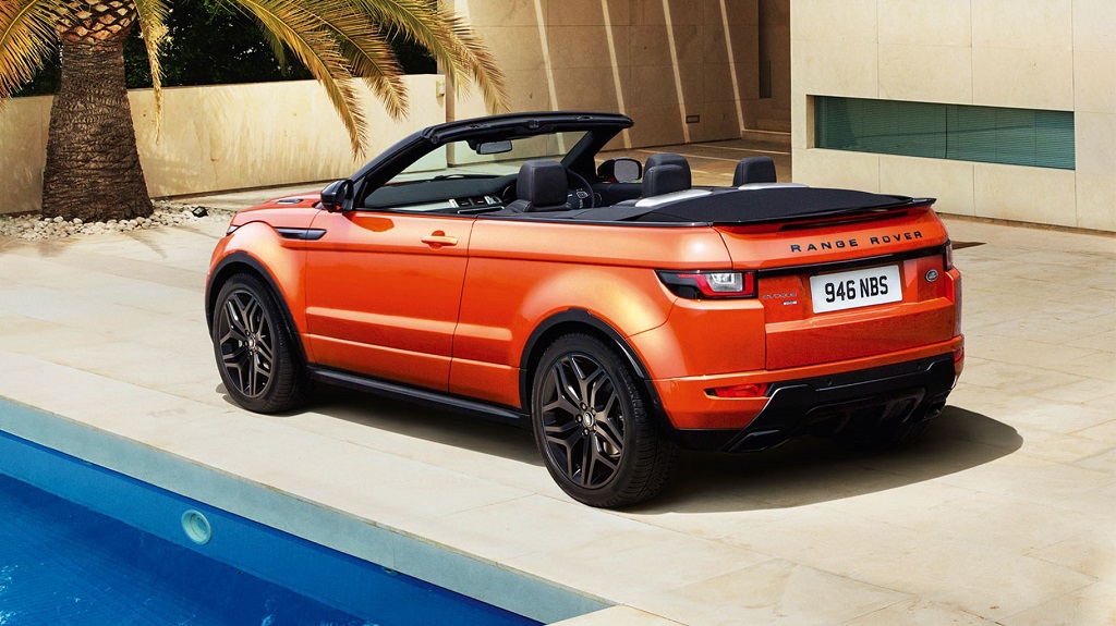 Range Rover Evoque Convertible Specifications