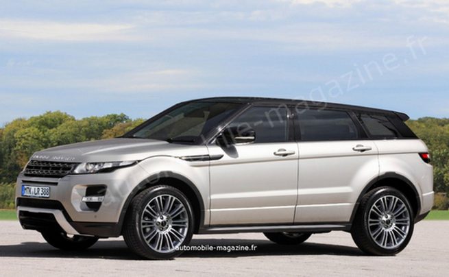 Range Rover Evoque XL Rendering