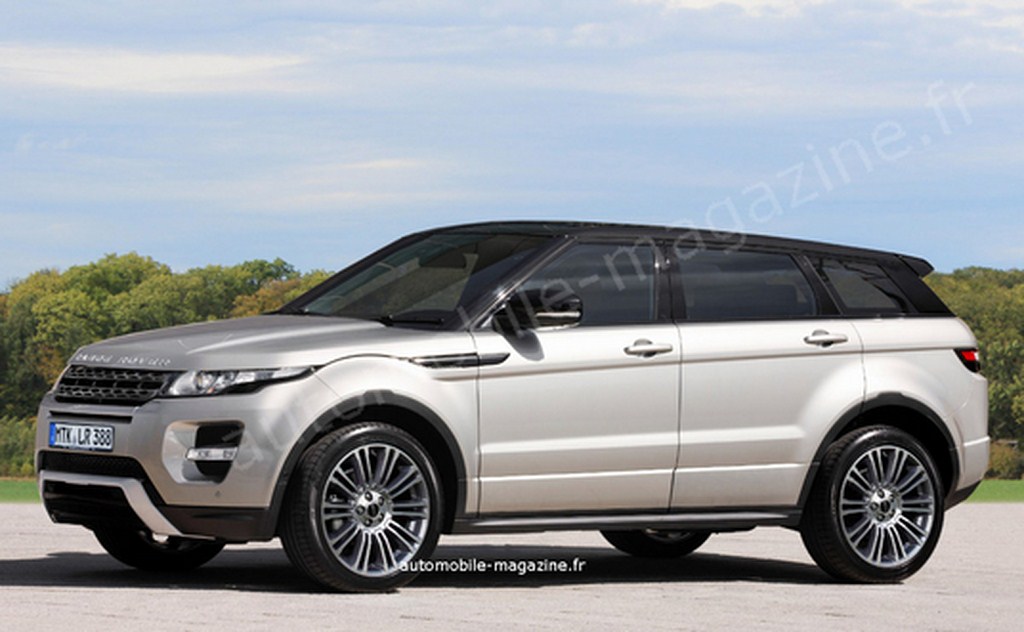 Range Rover Evoque XL Rendering