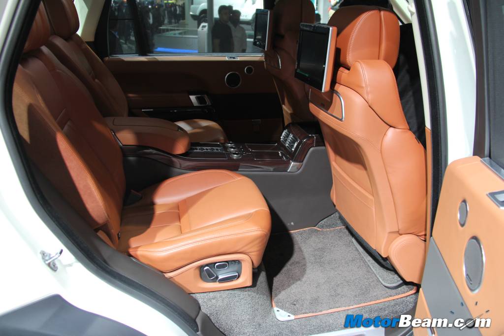 Range Rover LWB Legroom