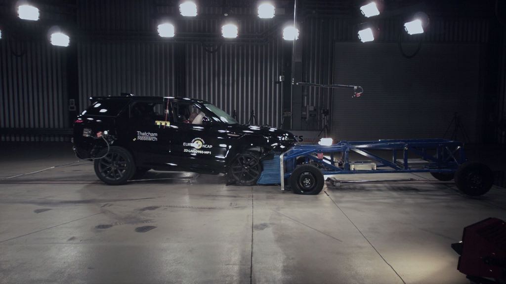 Range Rover Sport Euro NCAP Crash Test
