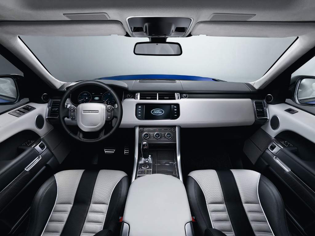 Range Rover Sport SVR Dashboard