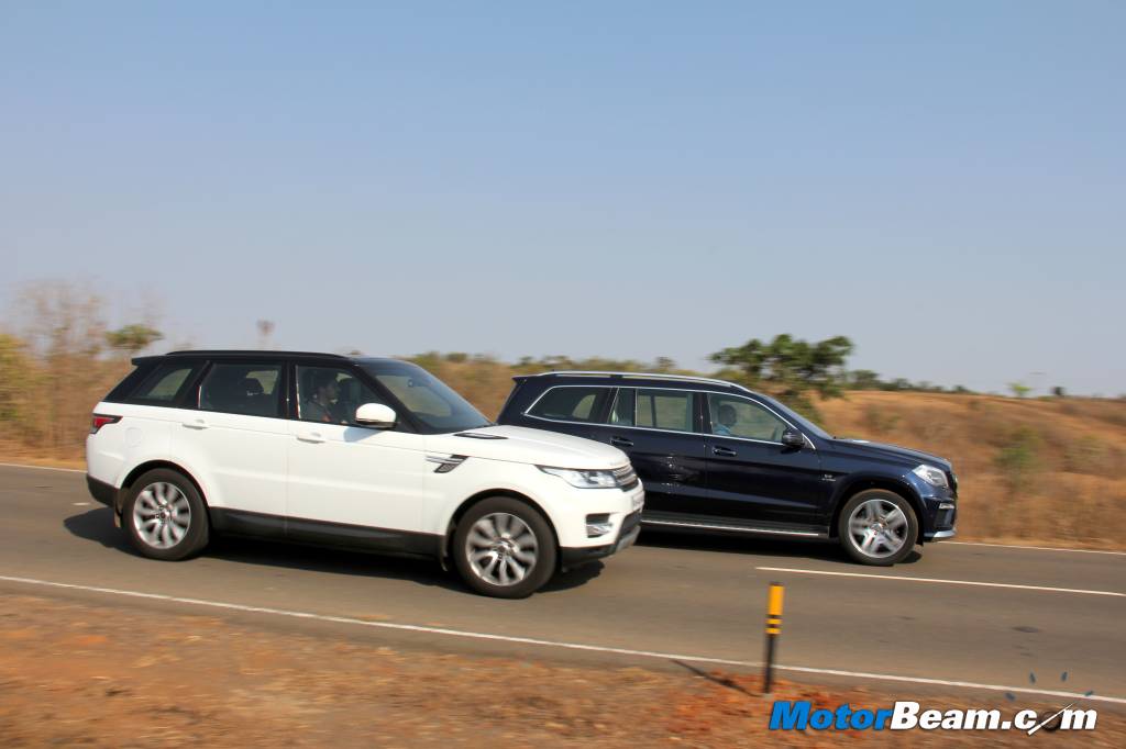 Range Rover Sport vs Mercedes GL63 AMG Review