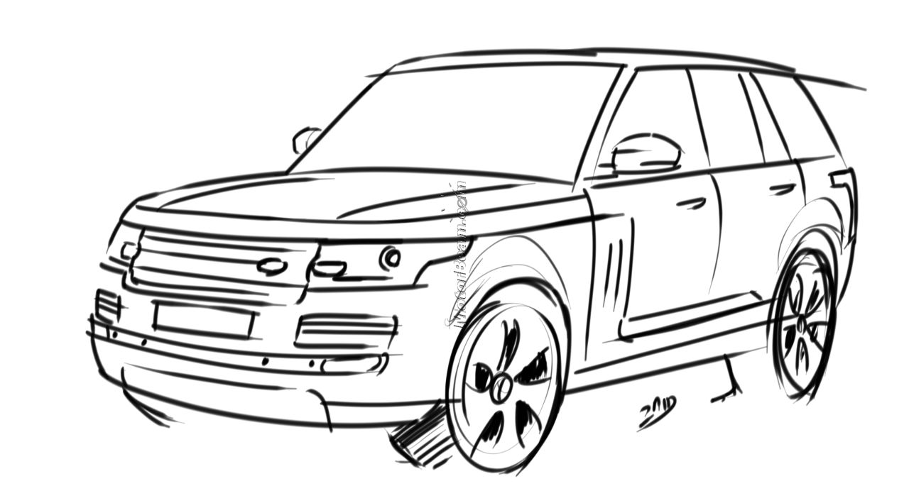 Range Rover L405 Sketch Range Rover L405 Sketch