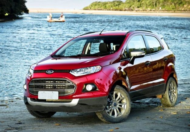 Red Ford EcoSport