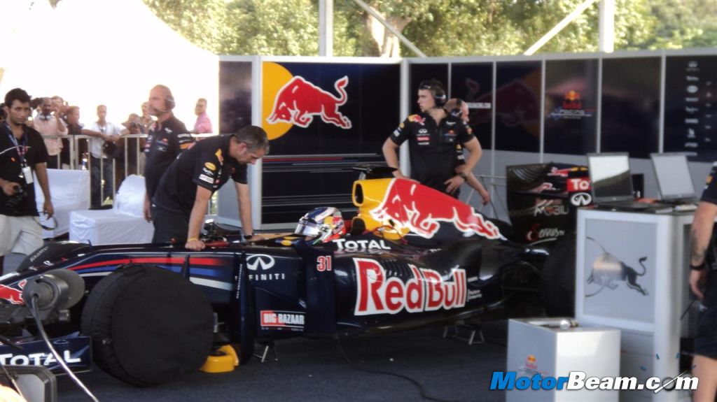 Red Bull F1 Car India Red Bull F1 Car India