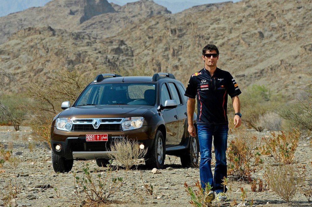 Renault Duster Mark Webber