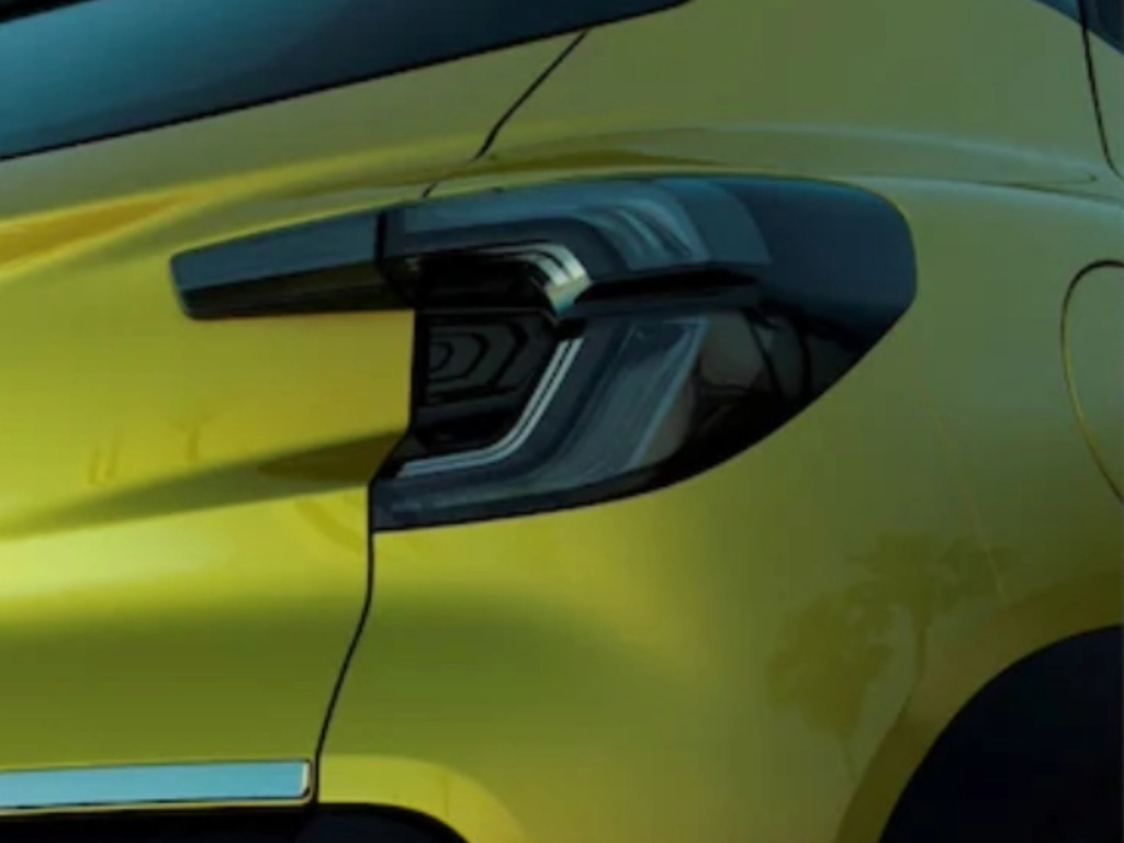 Renault Kiger facelift rear