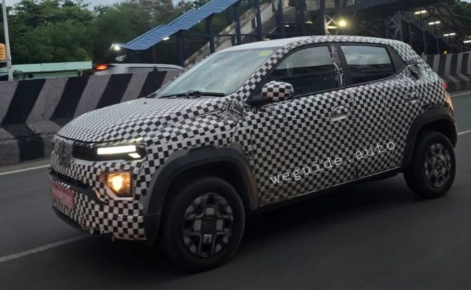 Renault Kwid EV front