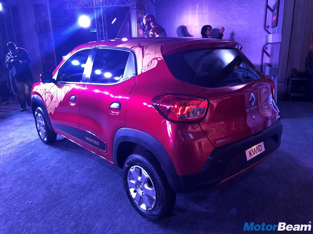 Renault Kwid Iron Man Edition Rear
