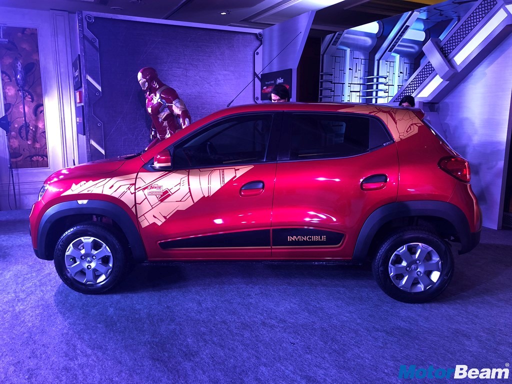 Renault Kwid Iron Man Edition Side
