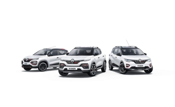 Renault Kwid Kiger Triber Limited Editions