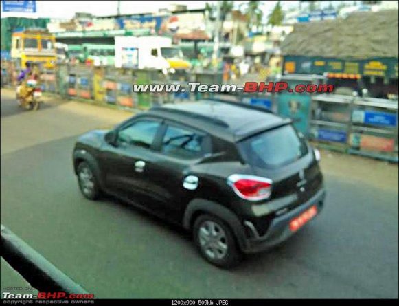 Renault Kwid Spied Testing