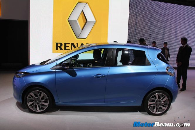 Renault Zoe Side