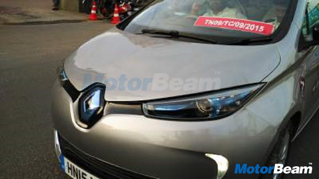 Renault Zoe Spied In India