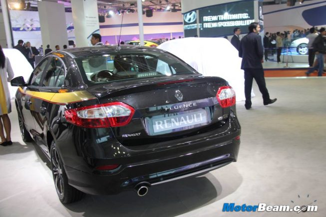 Renault Fluence Black Edition Rear