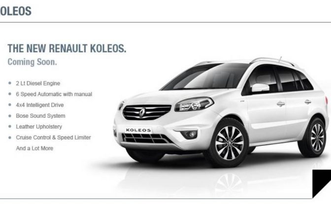 Renault Koleos Features