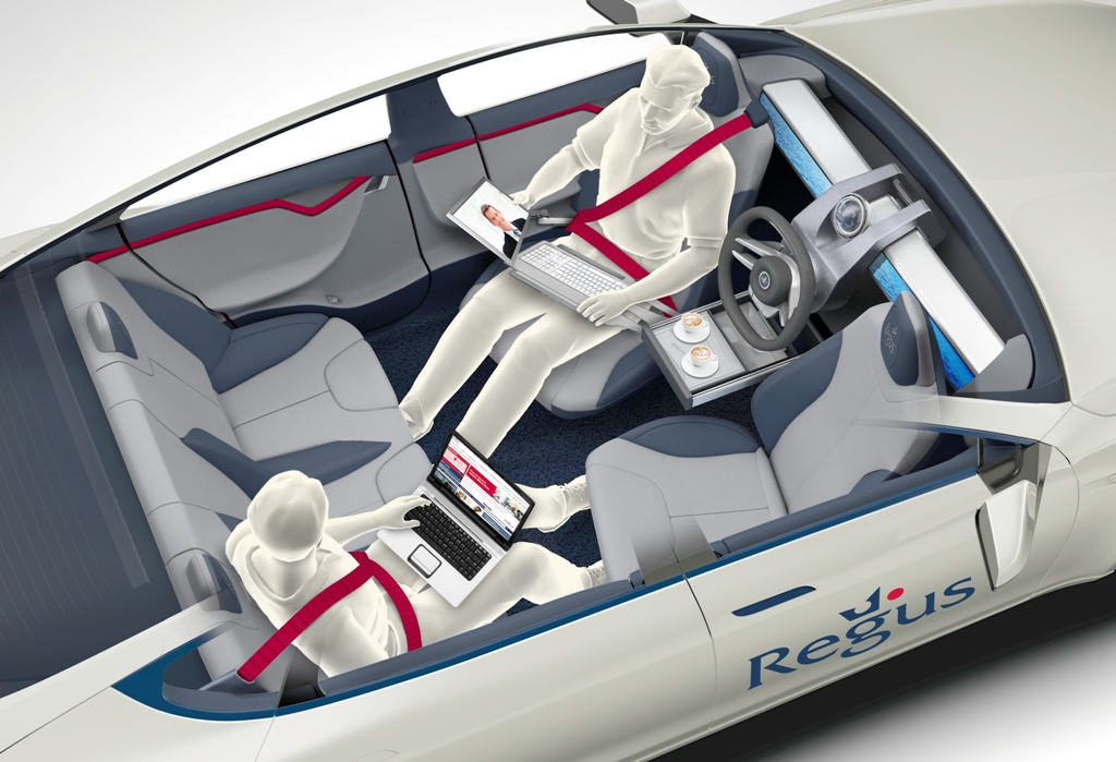 Rinspeed-Regus XchangE Interiors