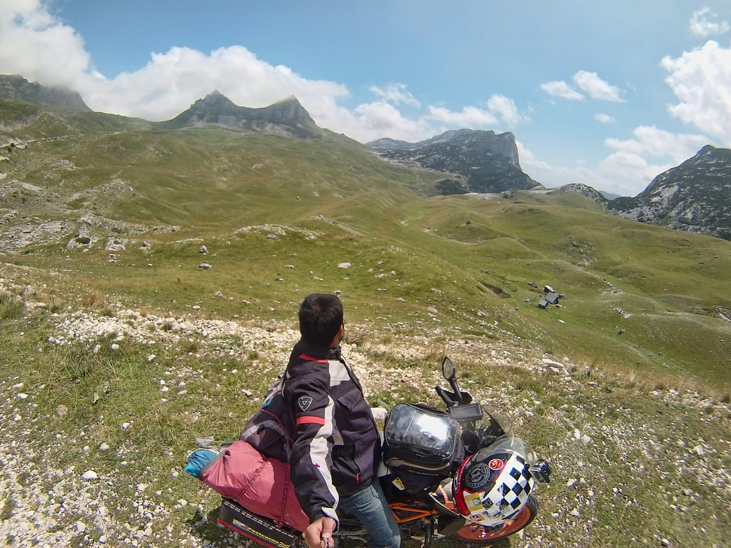Rohith At The Albanian Mountains