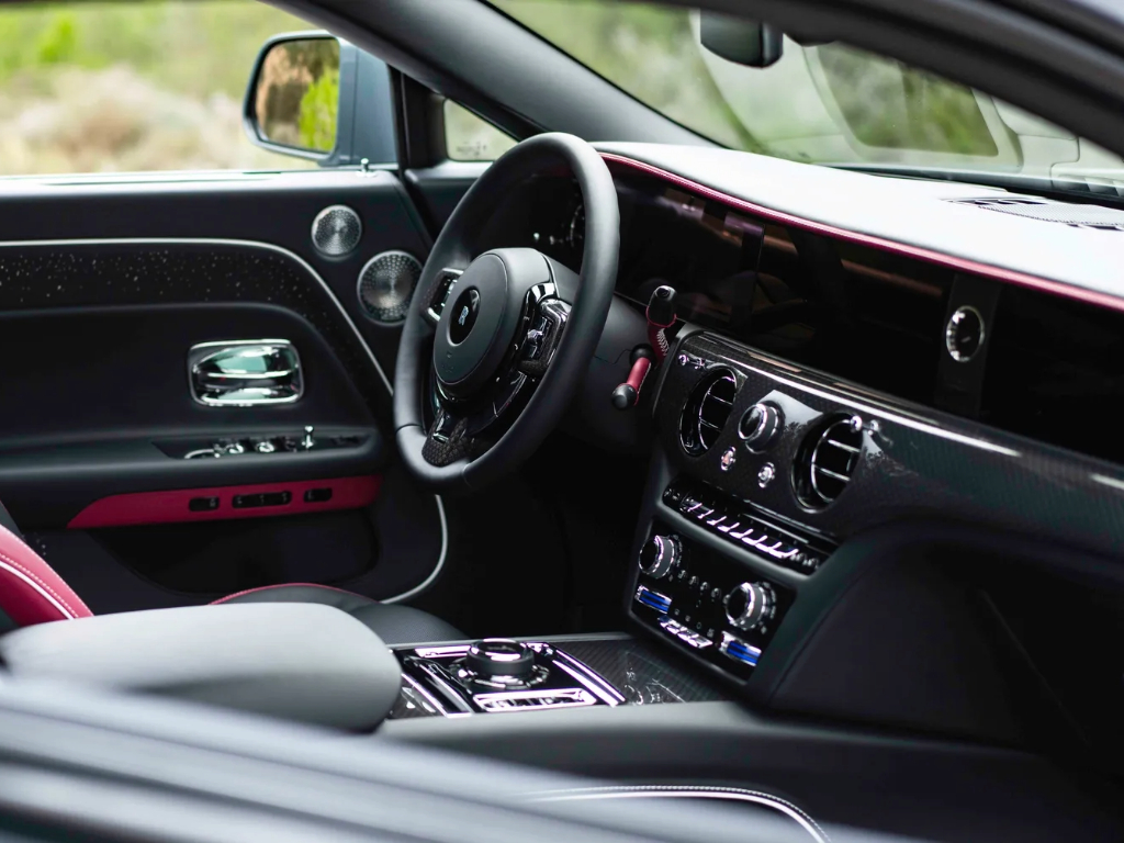Rolls Royce Spectre Black Badge interior dashboard