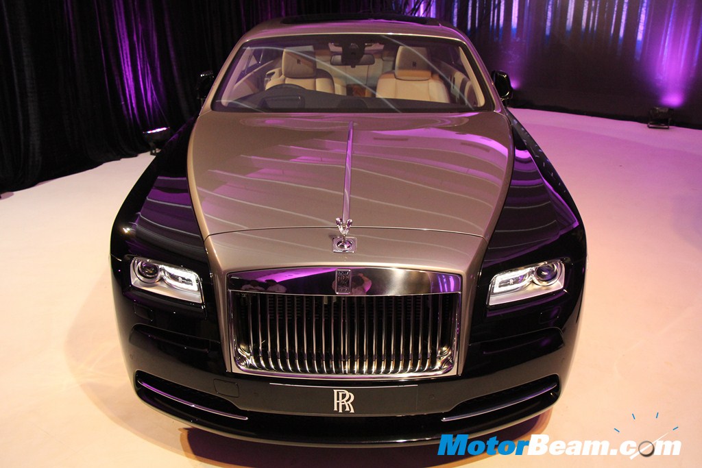 Rolls Royce Wraith Launch Front