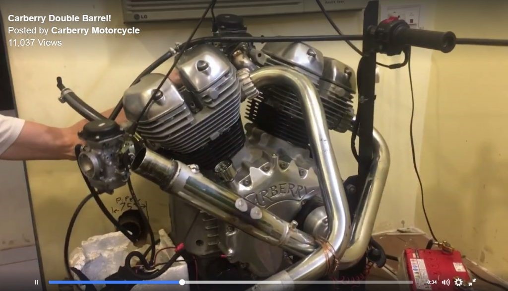 Royal Enfield 1000cc Carberry Engine
