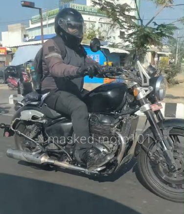 Royal Enfield 650 Cruiser Spotted