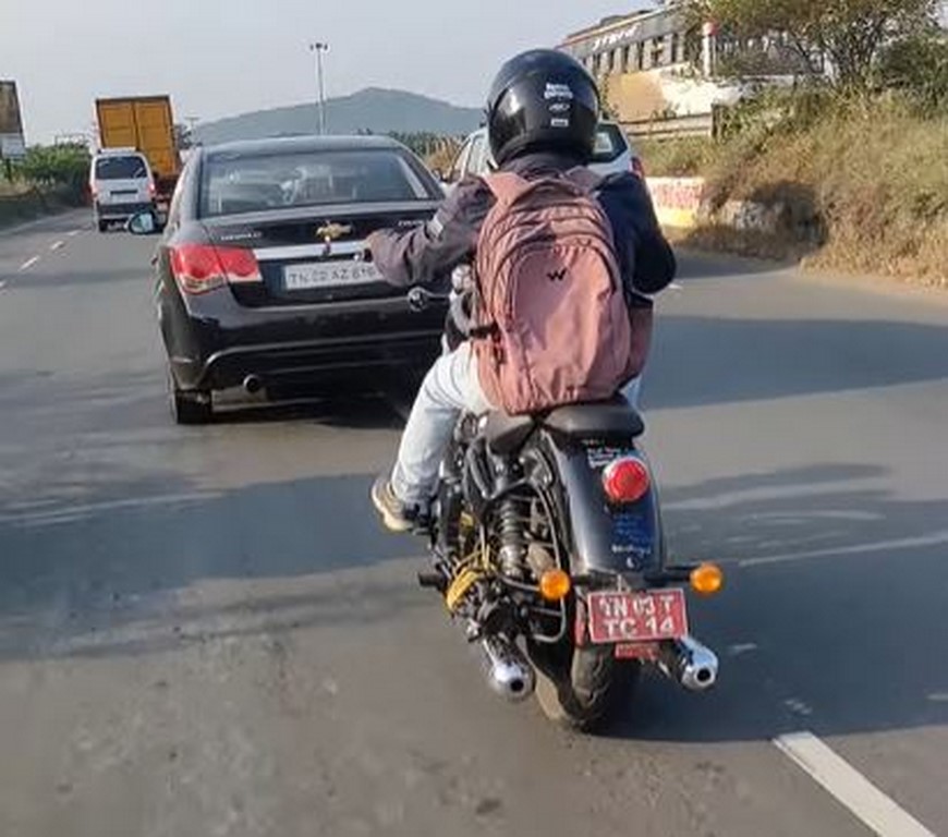 Royal Enfield 650cc Cruiser Rear