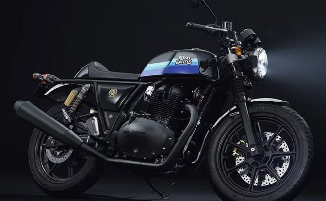 Royal Enfield Continental GT 650 Black Blue
