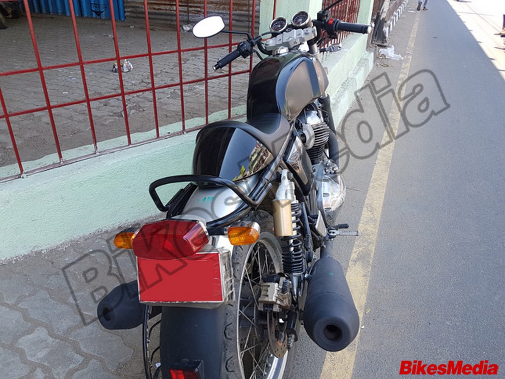 Royal Enfield Continental GT 750 Rear Spied