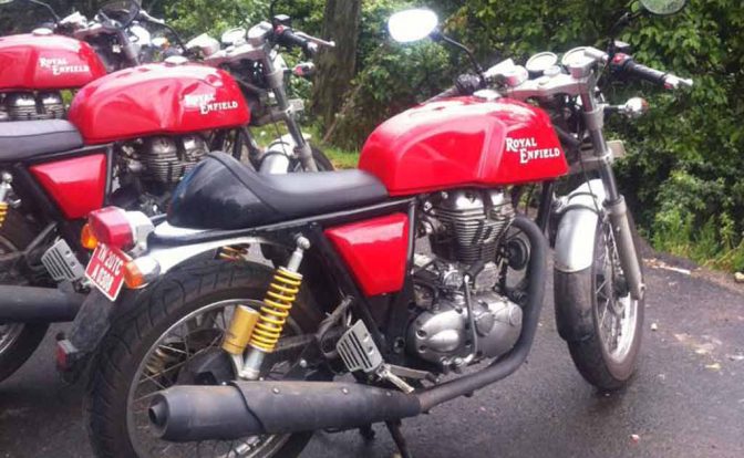 Royal Enfield Continental GT Seat