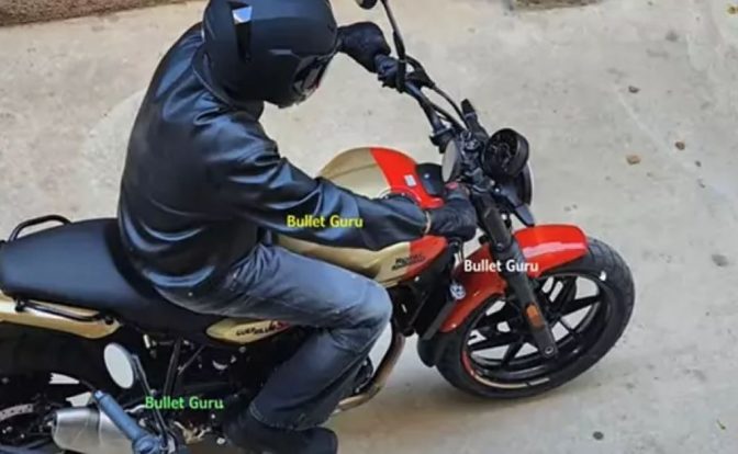 Royal Enfield Guerrilla 450 Spotted Testing