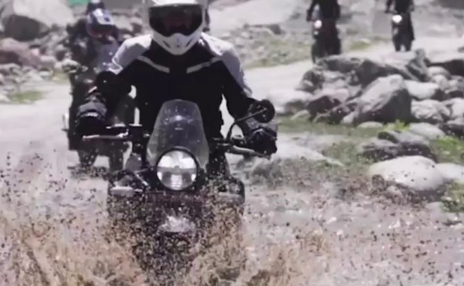 Royal Enfield Himalayan 450 Teaser