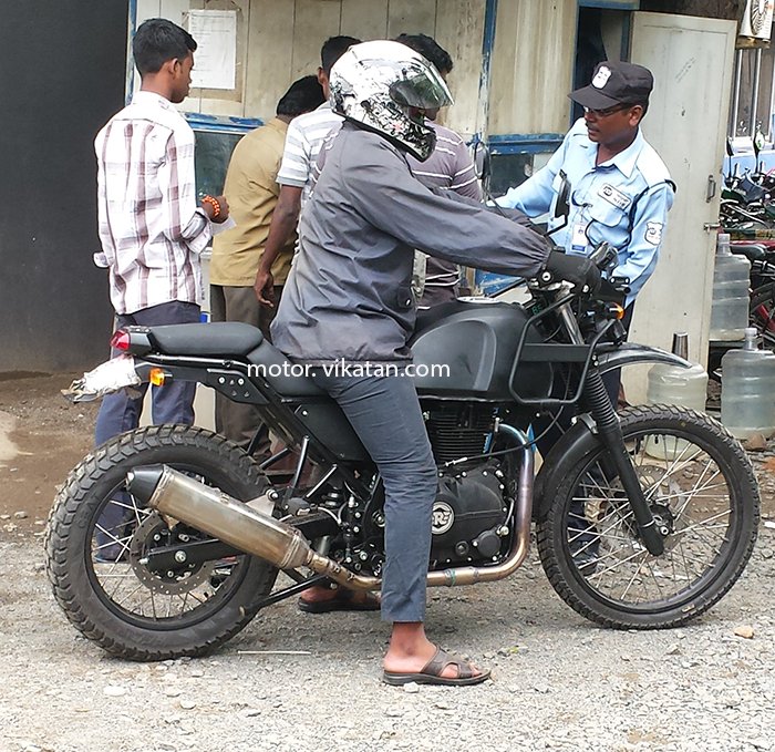 Royal Enfield Himalayan Adventure Tourer Spied