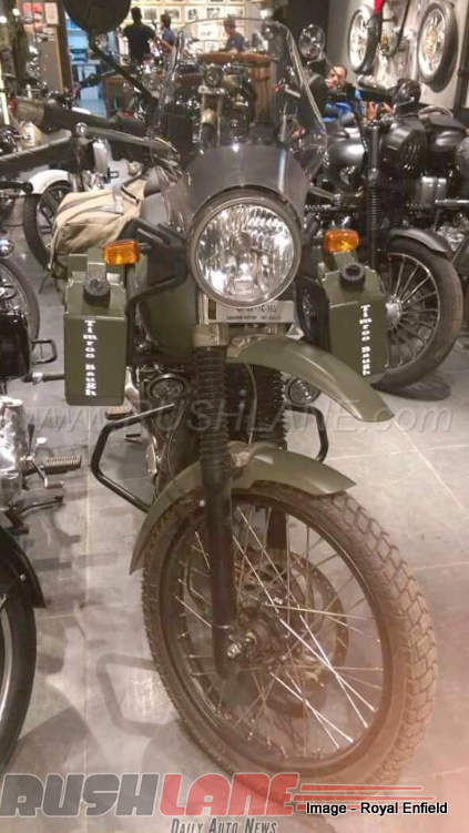 Royal Enfield Himalayan Army Green Front