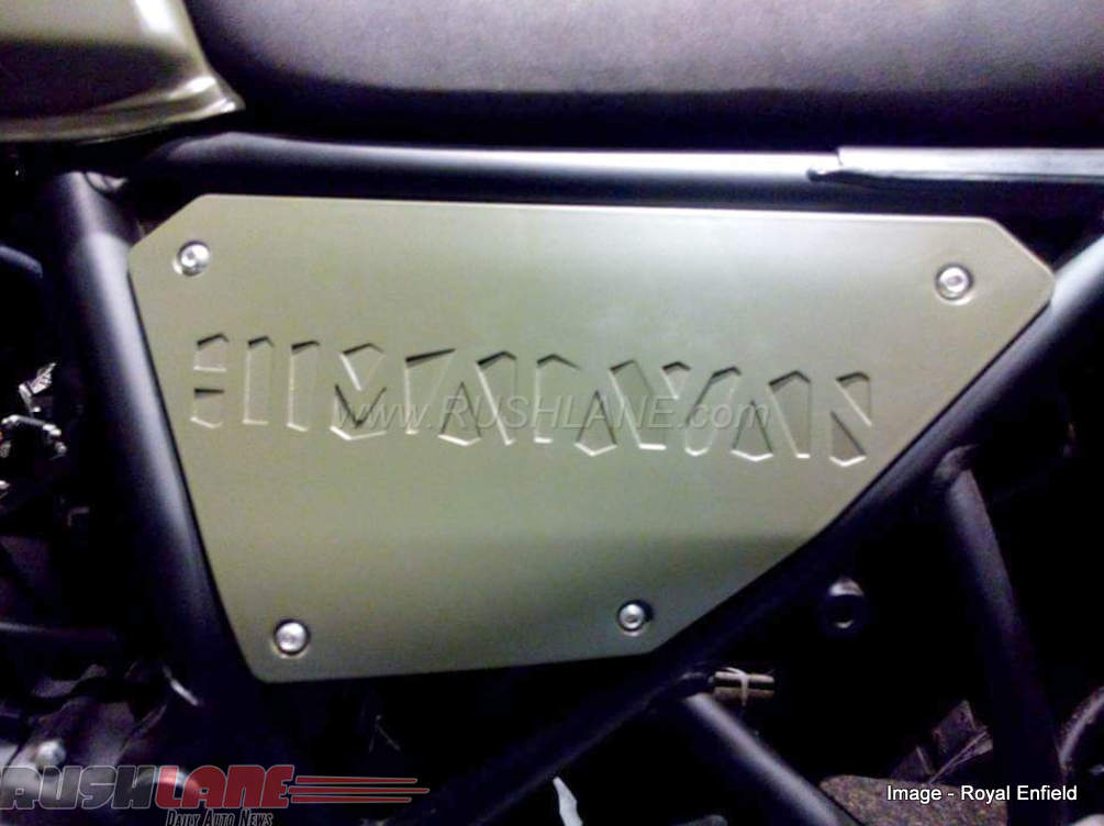 Royal Enfield Himalayan Army Green Side