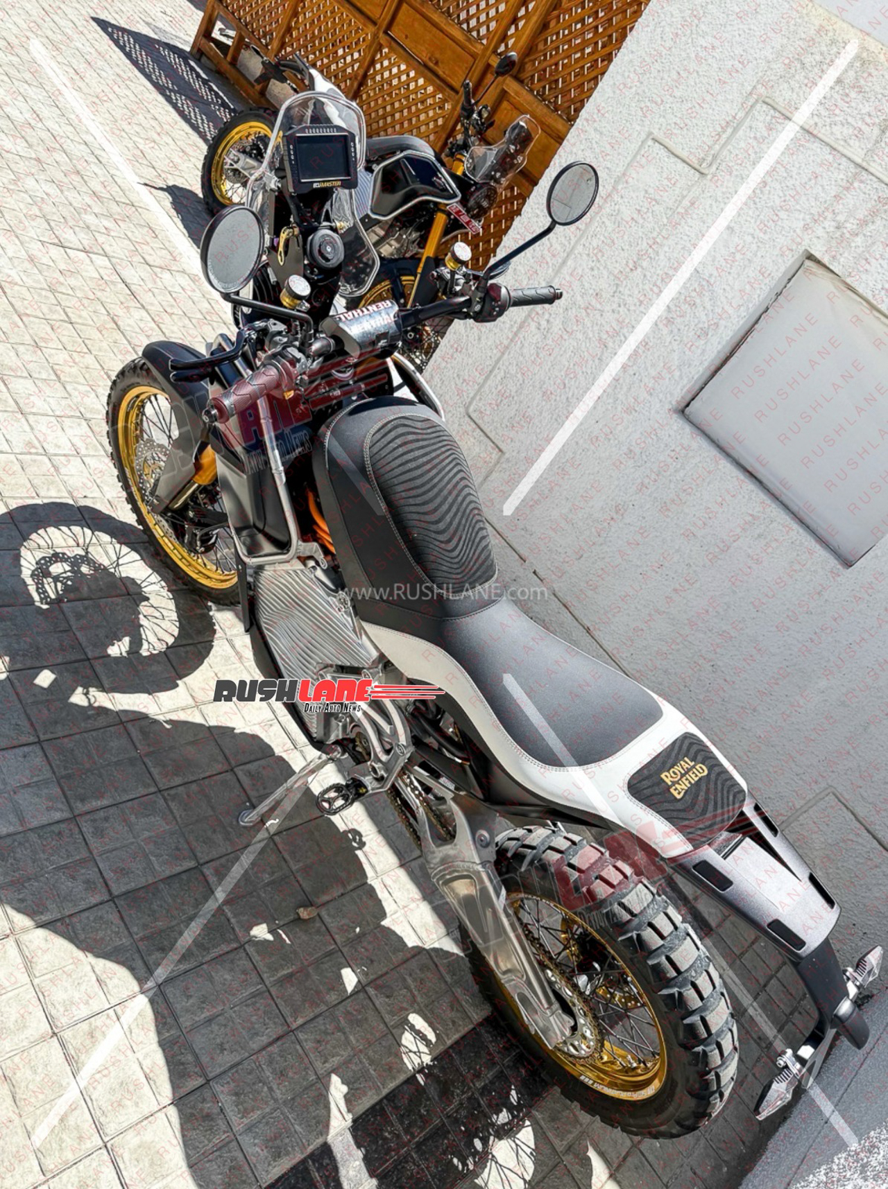 Royal Enfield Himalayan Electric side