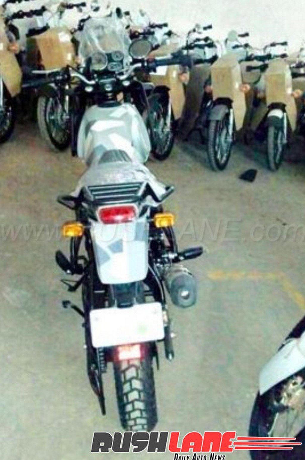 Royal Enfield Himalayan New Colour Rear