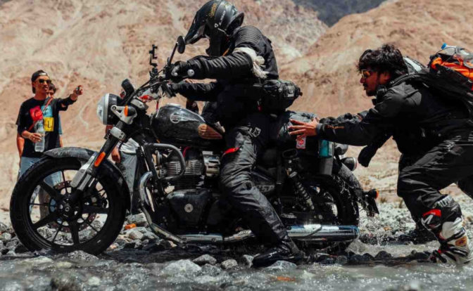 Royal Enfield Himalayan Odyssey mountain