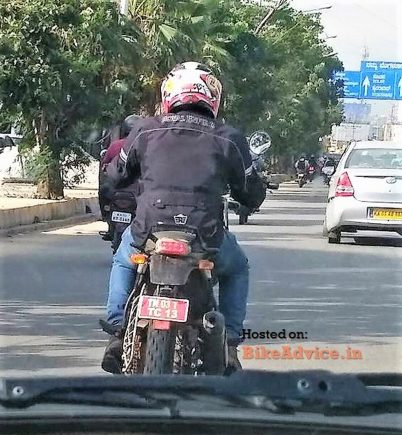 Royal Enfield Himalayan Spied Testing