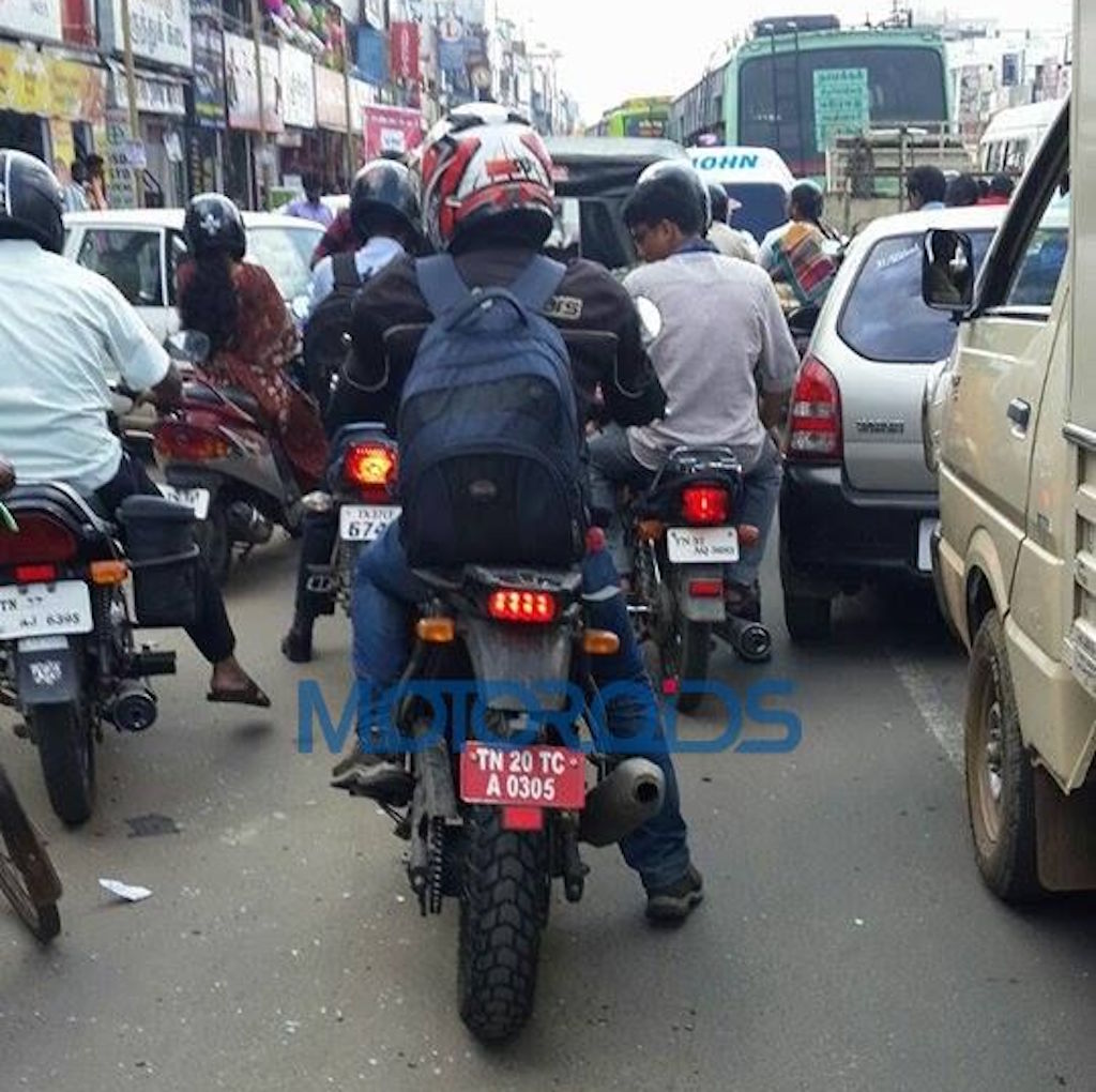 Royal Enfield Himalayan Test Mule Exhaust