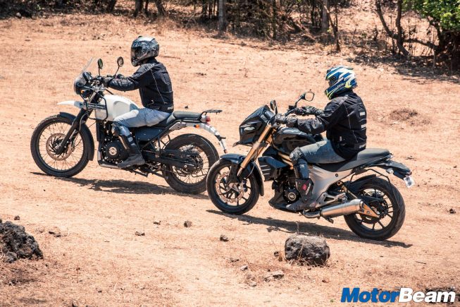 Royal Enfield Himalayan vs Mahindra Mojo