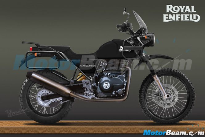 Royal Enfield Himalyan Rendering
